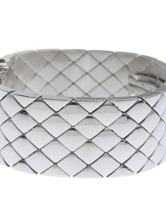 CHANEL Matelasse Watches H0009 Silver blackDial Stainless Steel Quartz Ana... main image 6